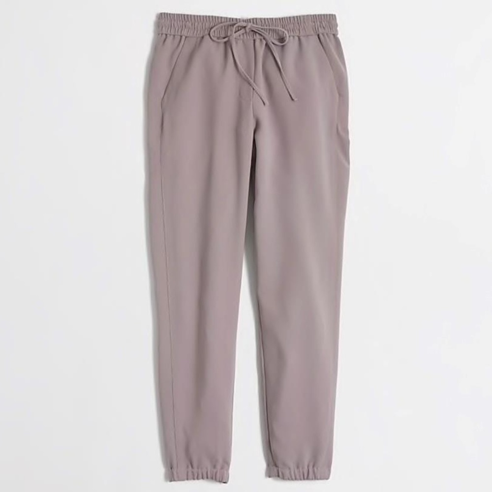 J.Crew Drapey Drawstring Pants Joggers Size 8 - Picture 1 of 7